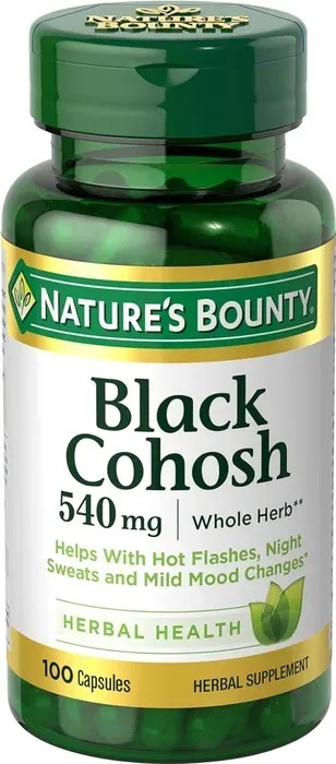 Black Cohosh 540 mg Natures Bounty 100 Caps 