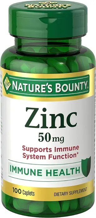 Zinc Nature's Bounty 50 Mg 100 Cápsulas