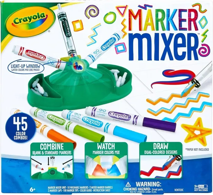 Crayola Kit De Arte Mezclador De Marcadores Para Niños