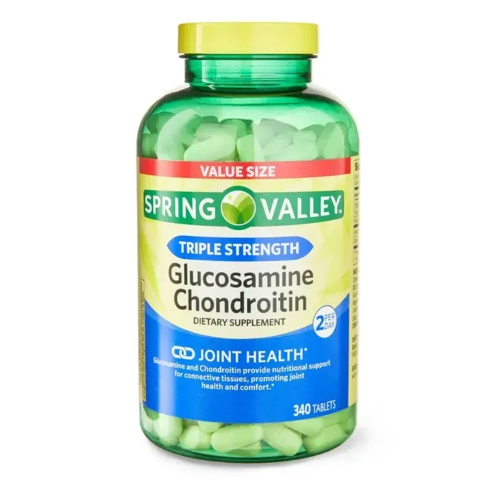 Spring Valley Glucosamina Condroitina X 340 Tabletas