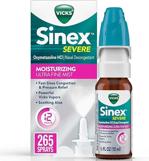 Vicks Sinex Severe Descongestivo Nasal
