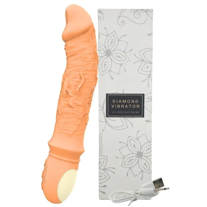 Vibrador Luxury Punto G Térmico Realista Sube Baja Usb 21,5cm