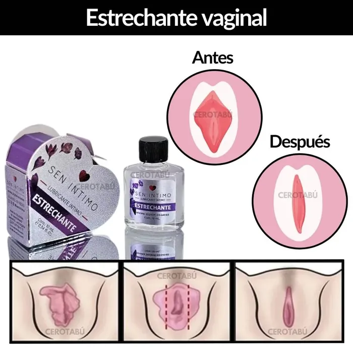 Gel Lubricante Estrechante Vaginal Sen Intimo x10ml