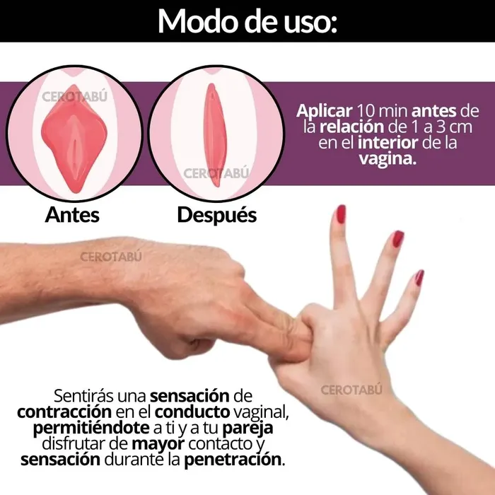 Lubricante Estrechante Vaginal Contrae Sexo Estrecho +Sensación 5g