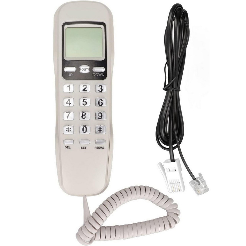 Telefono Fijo Escritorio Alambrico Pantalla Lcd Kx-t333cid Blanco