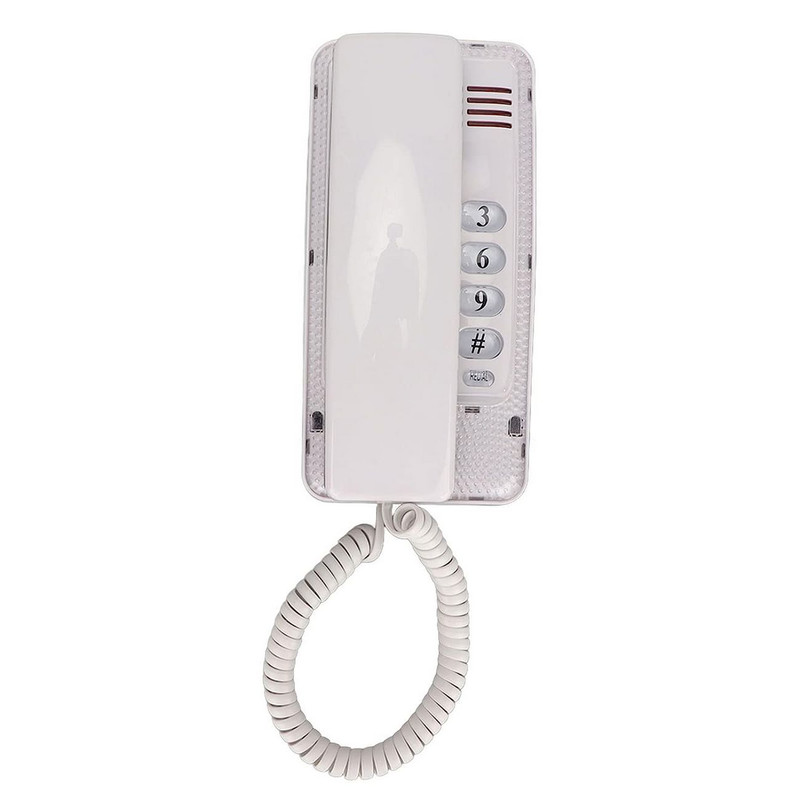 Telefono Fijo Escritorio Mesa Pared Alambrico Kxt-438 Blanco