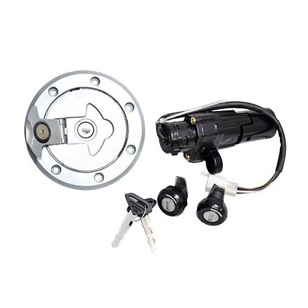 Switch Encendido Seguros Y Tapa Gasolina Pulsar 180 V2009-Pulsar Ii Varroc Kit