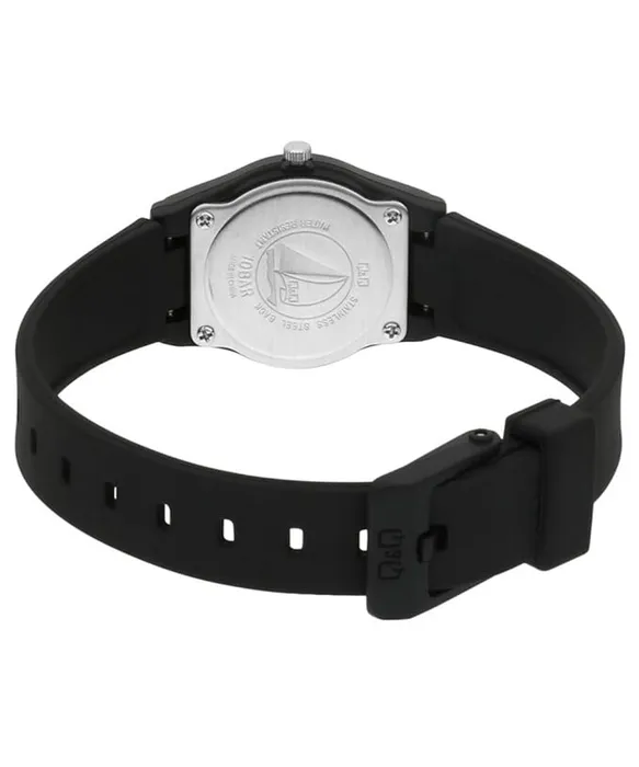 Reloj Para Mujer Q&q Qyq Vp47j004y Negro Deportivo + Estuche