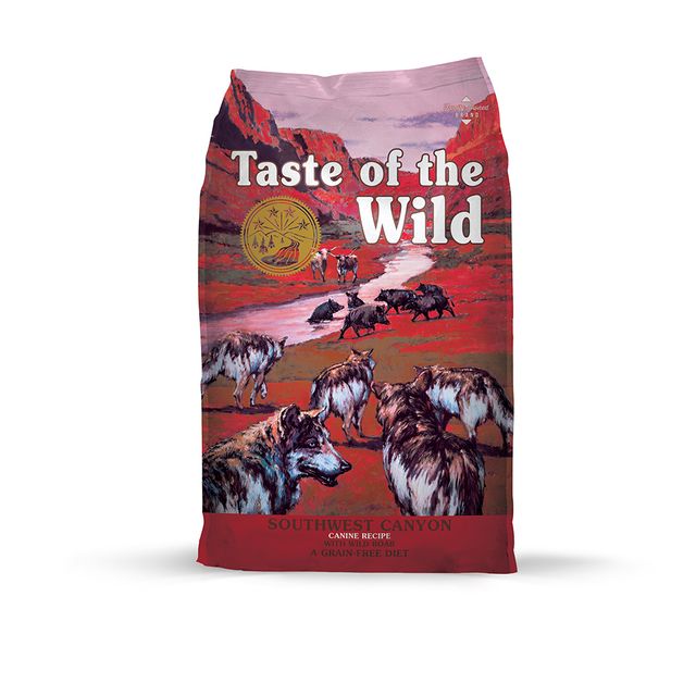 Comida Para Perros Taste Of The Wild Southwest Canyon 28 Lb