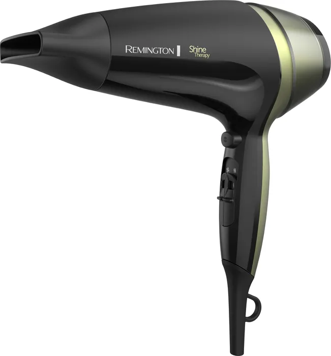 Secador Remington Shine Therapy Aguacate y Macadamia D13A Secador de cabello Remington 1900W cerámica aguacate y macadamia