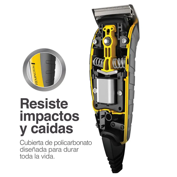 Recortadora de Cabello Remington Motor Profesional HC5850 Máquina para cortar cabello Remington motor profesional resistente a caídas