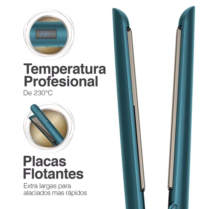 Plancha Alisadora Remington Aceite de Coco y Filtro UV S8607 Plancha de cabello Remington cerámica con coco anti frizz