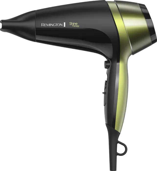 Secador Remington Shine Therapy Aguacate y Macadamia D13A Secador de cabello Remington 1900W cerámica aguacate y macadamia