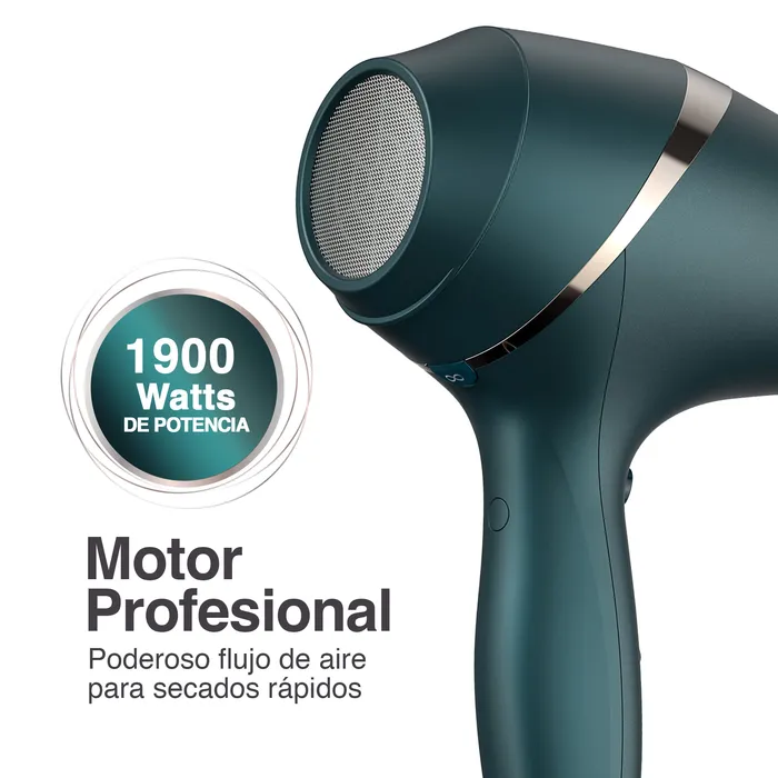 Secador Profesional Remington Aceite Coco y Filtro UV AC8607 Secador de pelo Remington 1900 W cerámica con coco