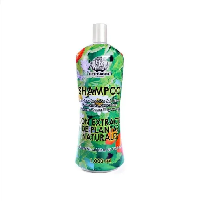 Shampoo Herbacol Extracto Plantas Naturales 1000ml HER02