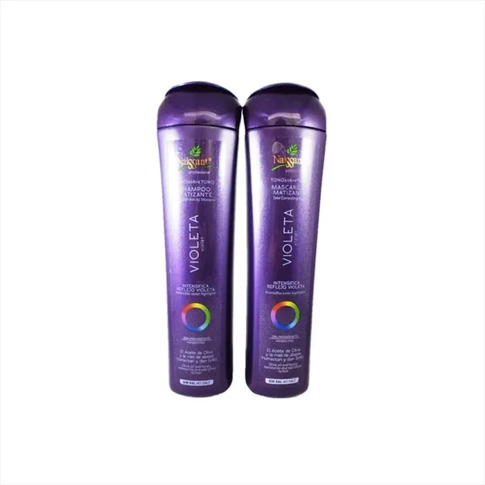 Naissant Kit Shampoo Mascarilla Matizante Violeta 300Ml NA14