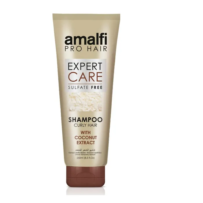 Amalfi Champu Libre De Sulfato Con Extracto De Coco Para Cabello Rizado 250 ml AMA15