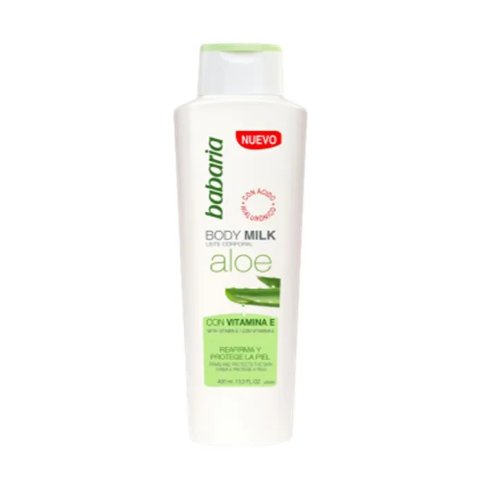 Babaria Body Milk Aloe Con Vitamina E 400ml BA92