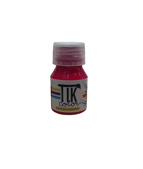 Tik Color Corporal Rojo Fluorescente PIN9