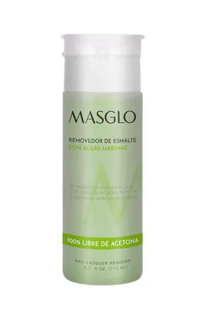 Masglo Removedor de Esmalte con Algas Marinas 110ml mas02