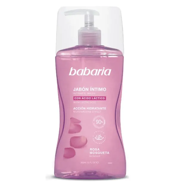 Babaria Jabon Intimo Rosa Mosqueta  300ml ba33