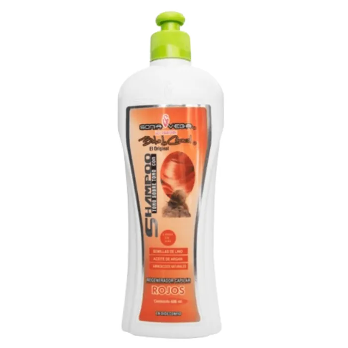 Sonia Vega Shampoo Tono sobre Tono Rojos 400ml SV008