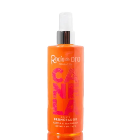 Rocio de Oro Aceite Bronceador de Canela 250ml RO04