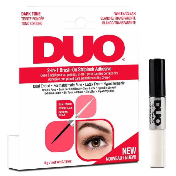 Pega Duo Tono Blanco y Oscuro duo3