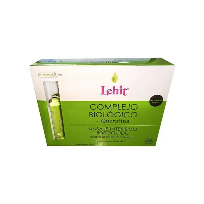 Lehit Complejo Biologico Mas Queratina 12 Ampolletas 13 ml LE02