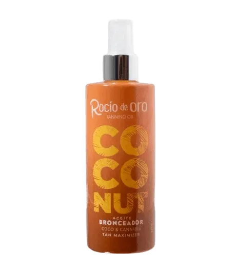 Rocio de Oro Aceite Bronceador de Coco y Can 250ml RO500