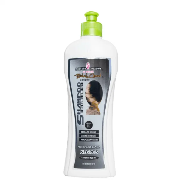 Shampoo Tono sobre Tono Negro Sonia Vega 400ml sv41