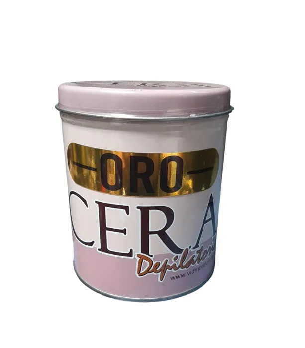 Vidmore cera depilatoria Oro 1000g +lienzos VDM001