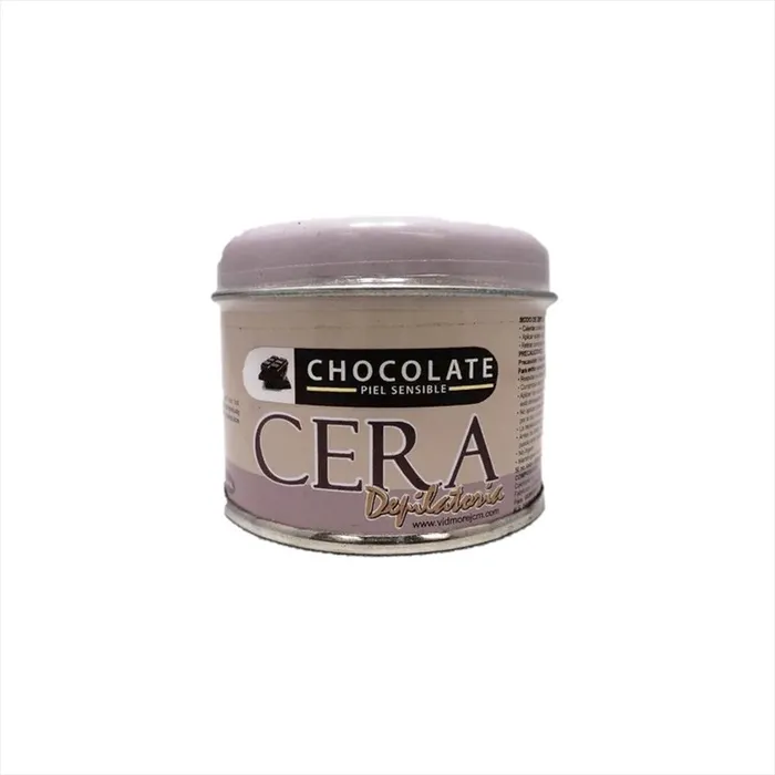 Vidmore Cera Depilatoria Chocolate Sensible mas Lienzos 250g VDM30