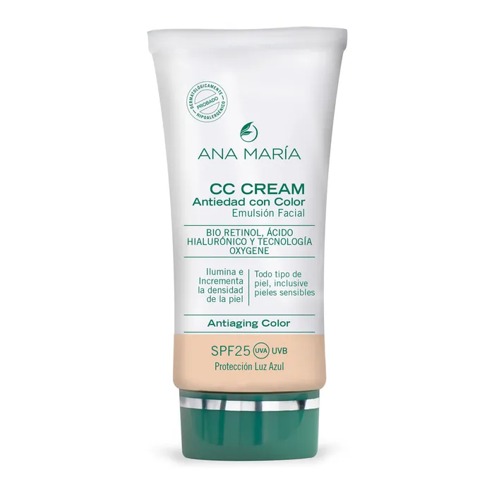 Cc Cream Antiedad Con Color Claro ANA MARIA  40g AM98