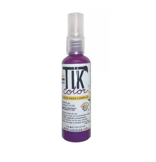 KIT COLOR LACA PARA CABELLO VIOLETA NEÓN 60 ML PIN13