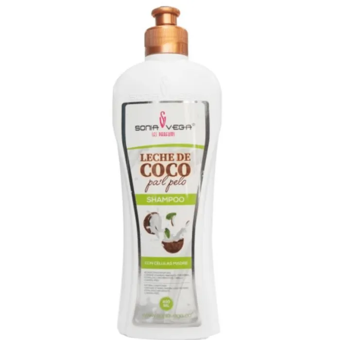 Sonia Vega Shampoo con Leche de Coco 400ml SV009