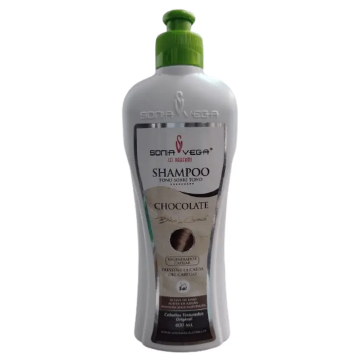 Sonia Vega Shampoo Tono sobre Tono Chocolate 400ml SV38