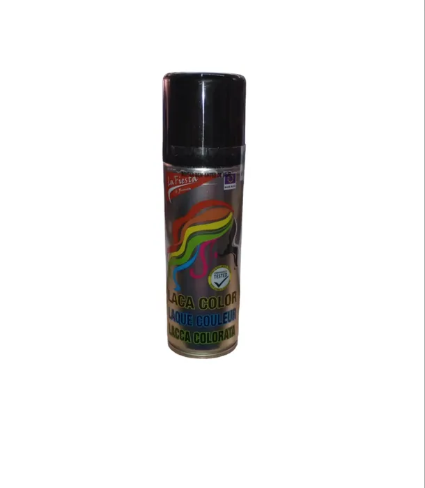 Laca De Color Temporal Negra 100ml LACNE