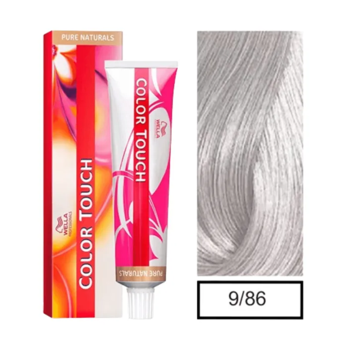 Tinte Color Touch 9-86 Rubio Extra Claro Perla Violeta CT986