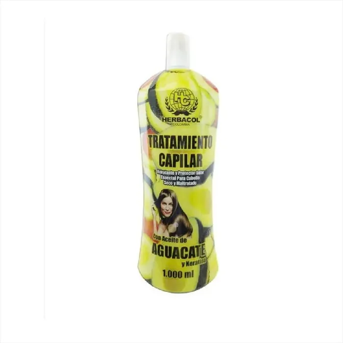 Tratamiento Capilar Aceite De Aguacate Y Keratina 1000ml HER32