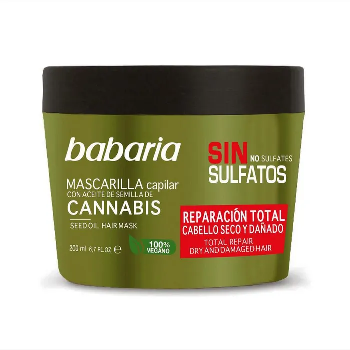 Mascarilla Cannabis Reparadora Babaria 200 ml BA138