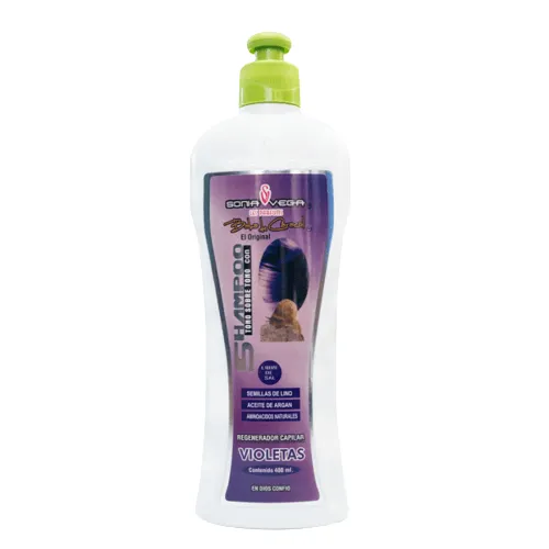 Shampoo Regenerador Capilar Tono sobre Tono Violetas 400ml sv40