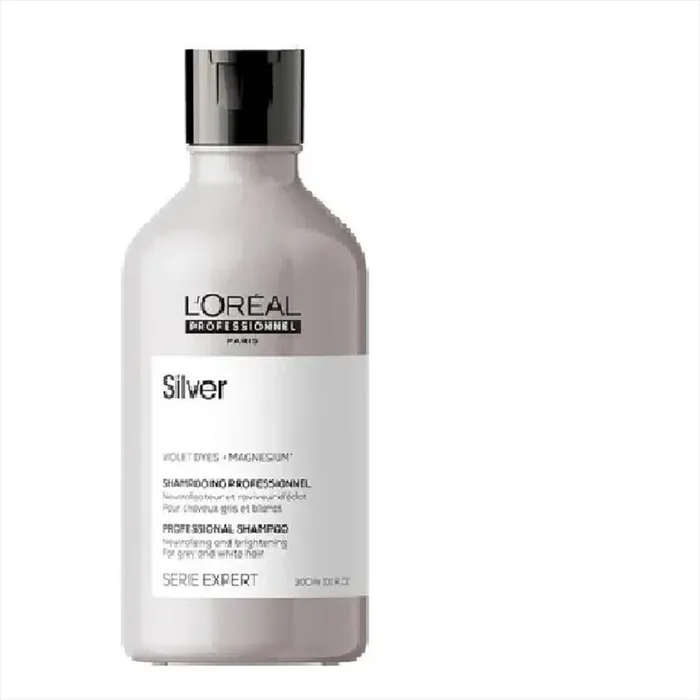 Shampoo Cabello Con Canas Silver Serie 300ml LOR82