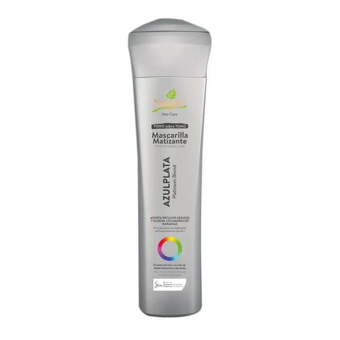 Naissant Mascarilla Matizante Azulplata 300ml NA26