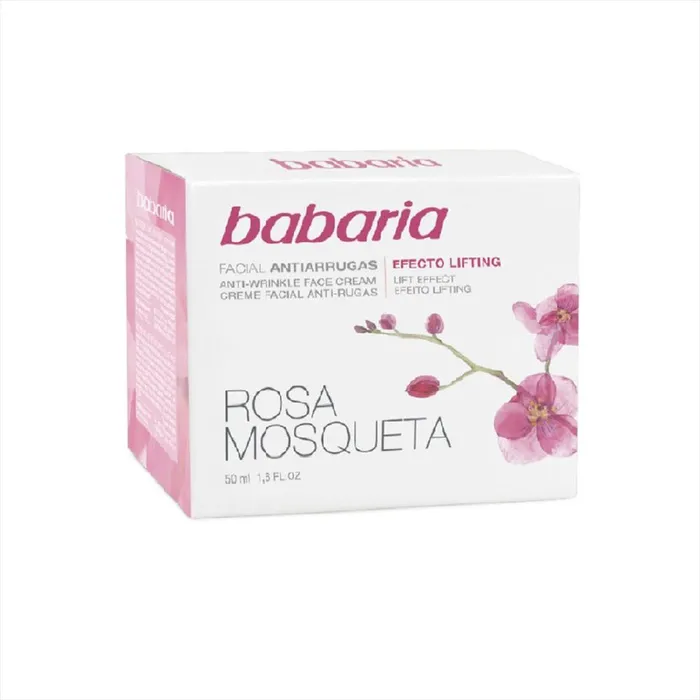 Babaria Crema Facial Antiarrugas - Rosa Mosqueta 50ml BA122