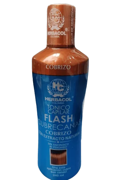 Herbacol Flash Cubrecanas Cobrizo 240ml HER31