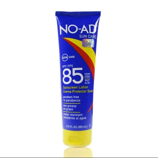 NO-AD SUN CARE 85 SPF NOAD07