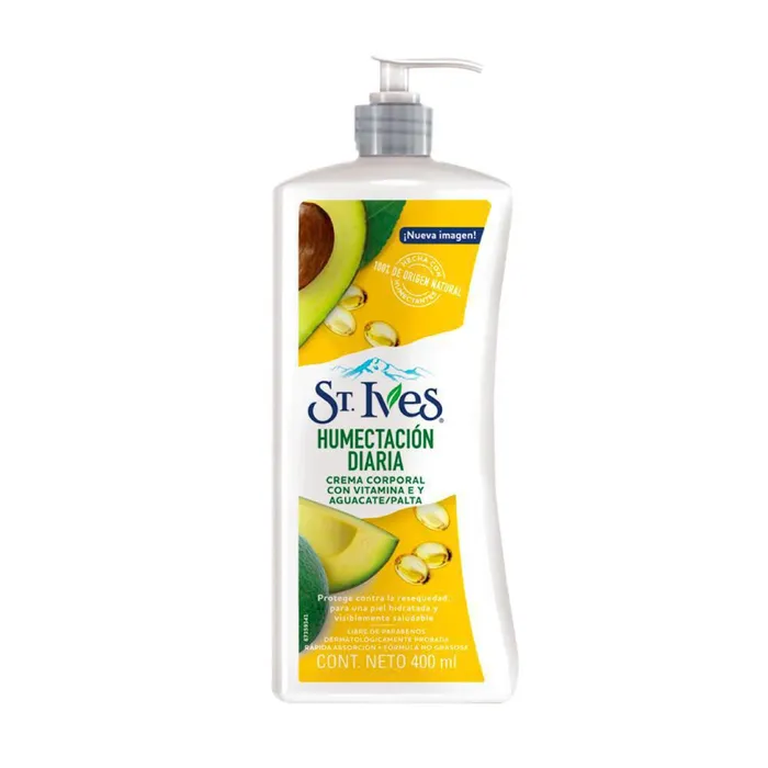 Crema Corp Aguacate Vitamina E ST IVES 400 ml SI09