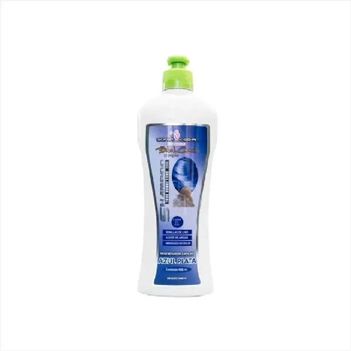 Sonia Vega Shampoo Tono Sobre Tono Azul Plata 400ml SV05