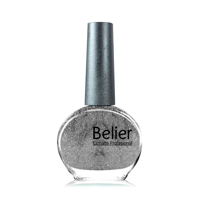 ESMALTE GLITTER PLATA X 13ml BEA60145